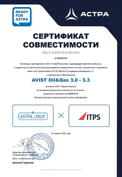 Совместное решение «Группа Астра» и ГК ITPS