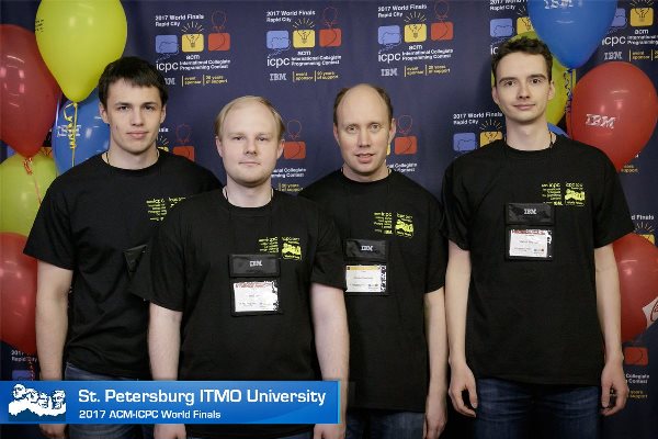 Команда Университета ИТМО выиграла чемпионат мира по программированию
