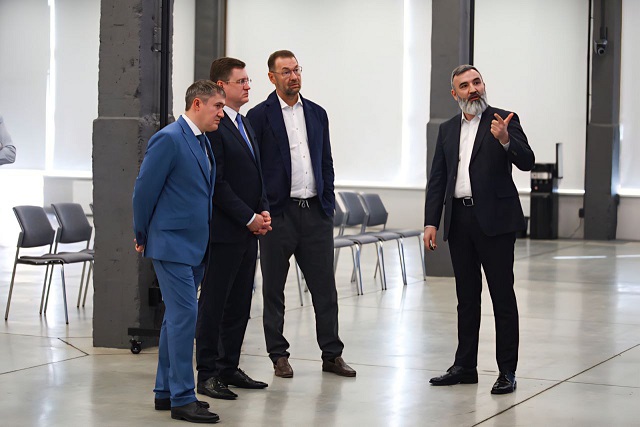 Технопарк Morion Digital посетил Александр Новак, заместитель Председателя Правительства РФ